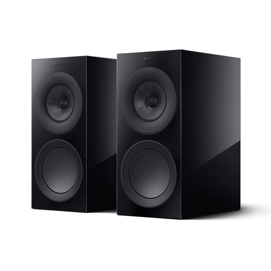 KEF R3 Meta Black Altavoces de Estantería HiFi