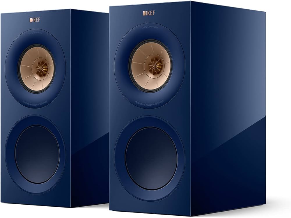 KEF R3 Meta Indigo Altavoces de Estantería HiFi
