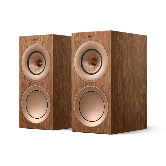 KEF R3 Meta Nogal Altavoces de Estantería HiFi