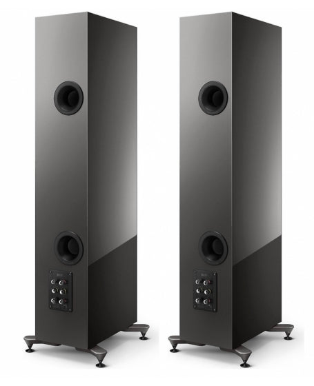 KEF R5 Meta Black Altavoces de Suelo de Alta Fidelidad