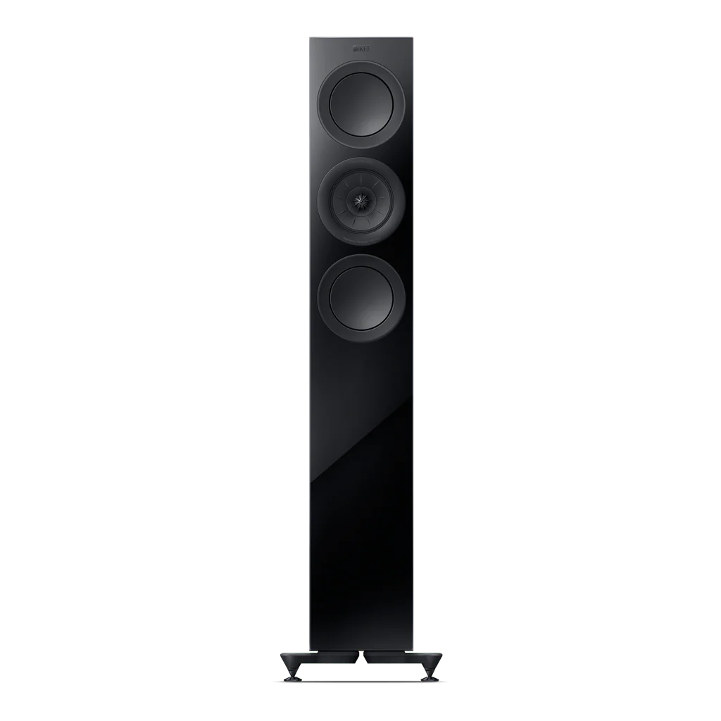 KEF R5 Meta Black Altavoces de Suelo de Alta Fidelidad