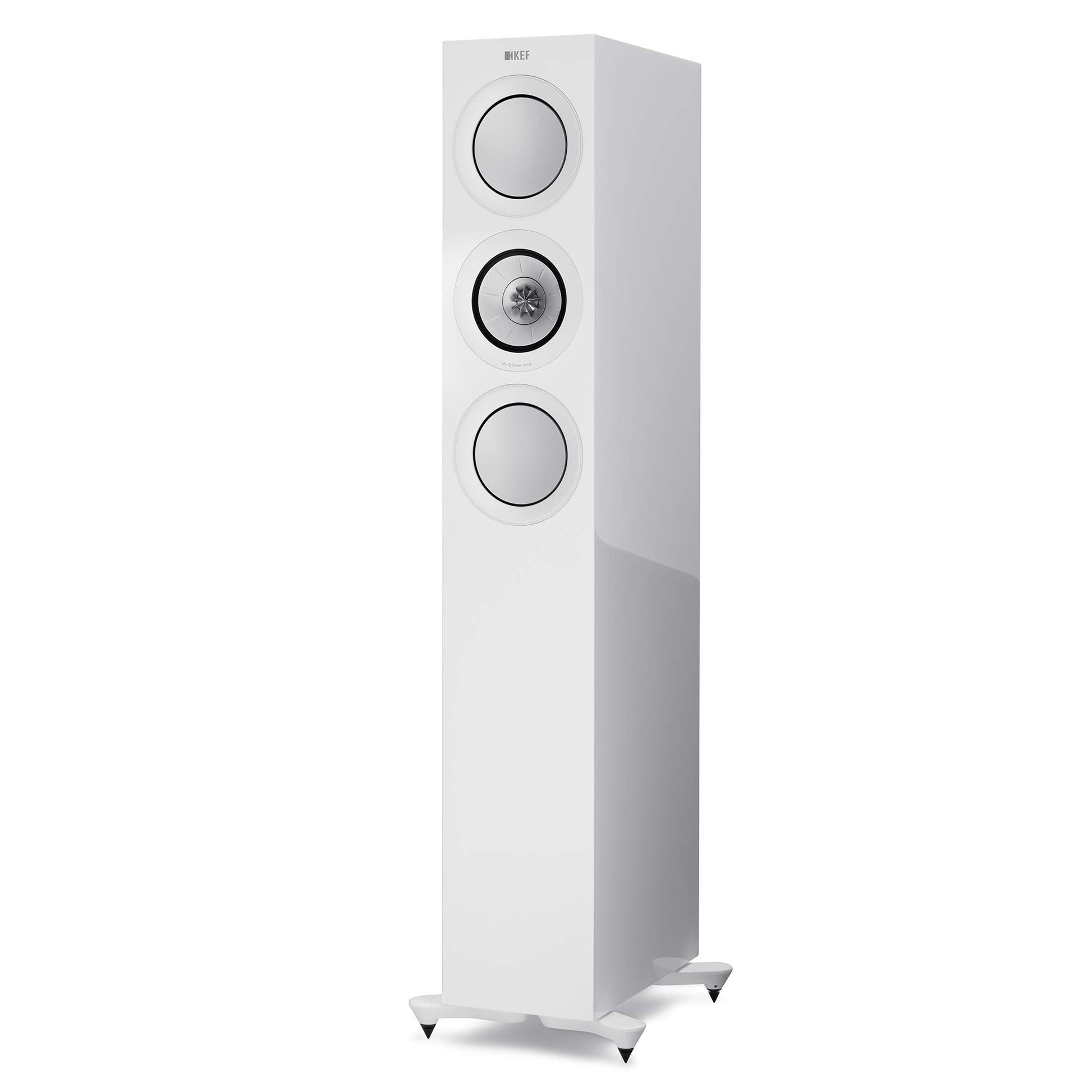 KEF R5 Meta White Altavoces de Suelo de Alta Fidelidad