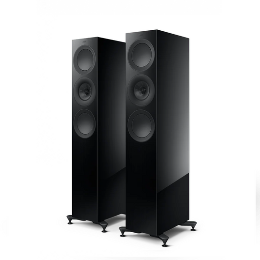 KEF R7 Meta Black Altavoces de Suelo de Alta Fidelidad