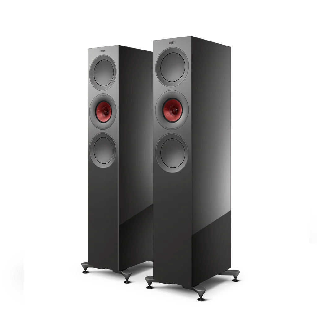 KEF R7 Meta Black Altavoces de Suelo de Alta Fidelidad