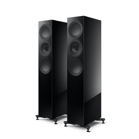KEF R7 Meta Black Altavoces de Suelo de Alta Fidelidad