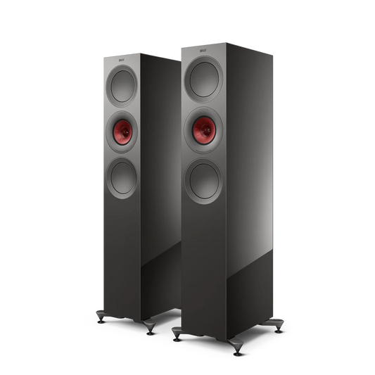 KEF R7 Meta Gray Altavoces de Suelo de Alta Fidelidad