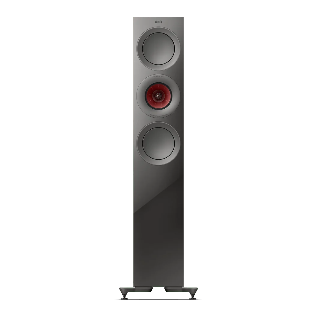 KEF R7 Meta Gray Altavoces de Suelo de Alta Fidelidad