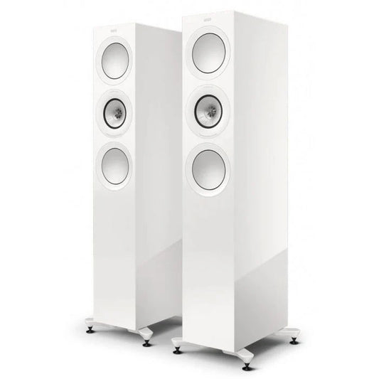 KEF R7 Meta White Altavoces de Suelo de Alta Fidelidad 