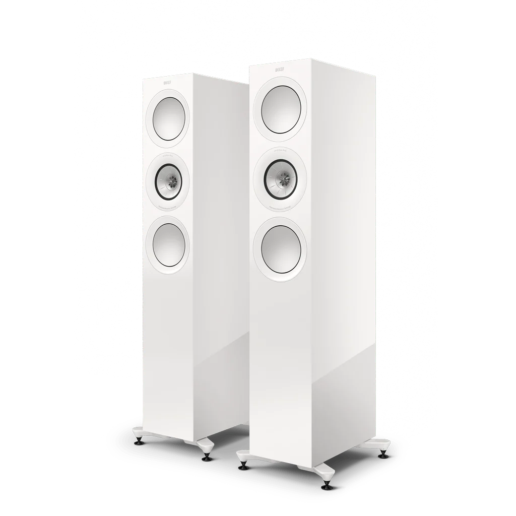 KEF R7 Meta White Altavoces de Suelo de Alta Fidelidad