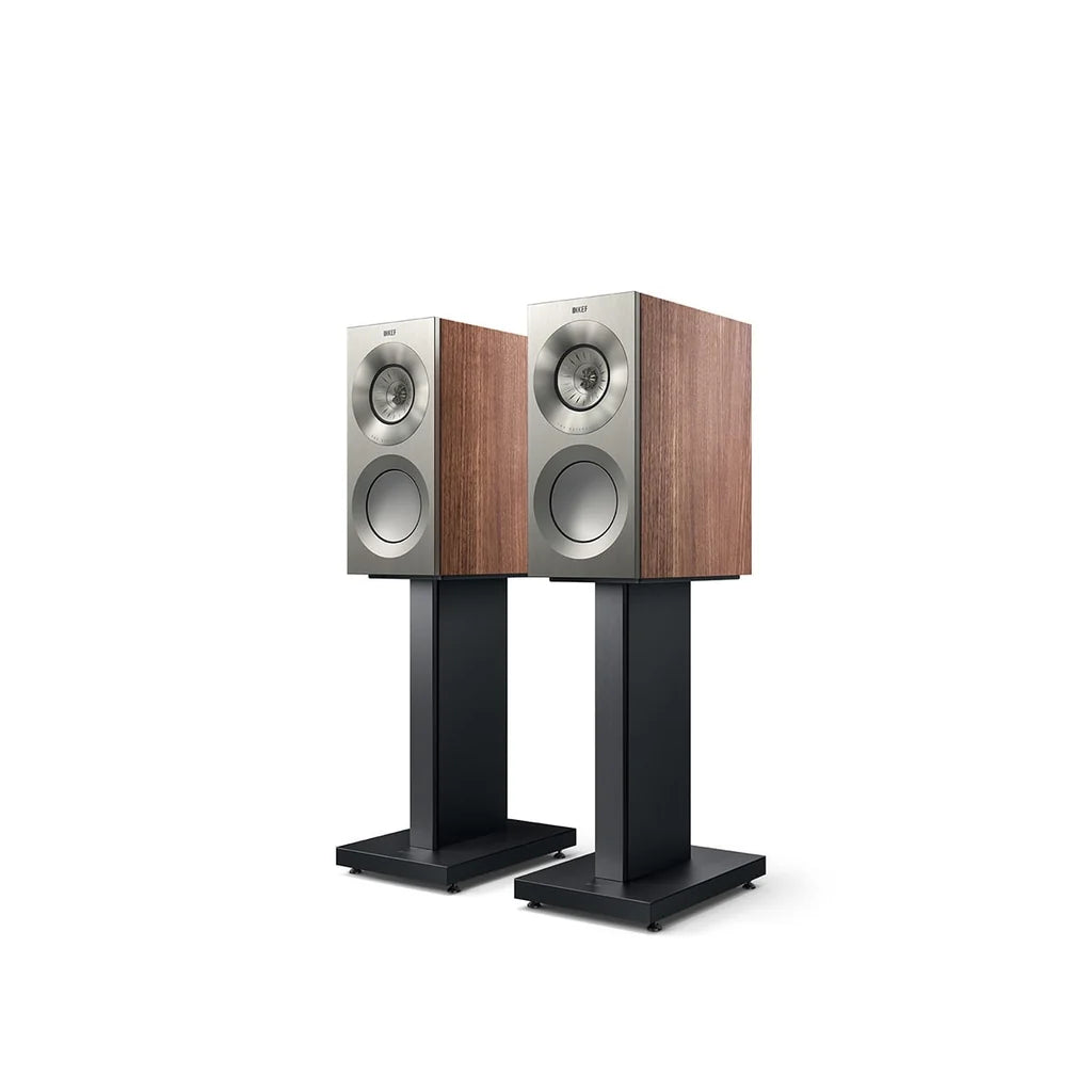 KEF Reference 1 Meta Walnut Altavoces de Estantería de Alta Fidelidad