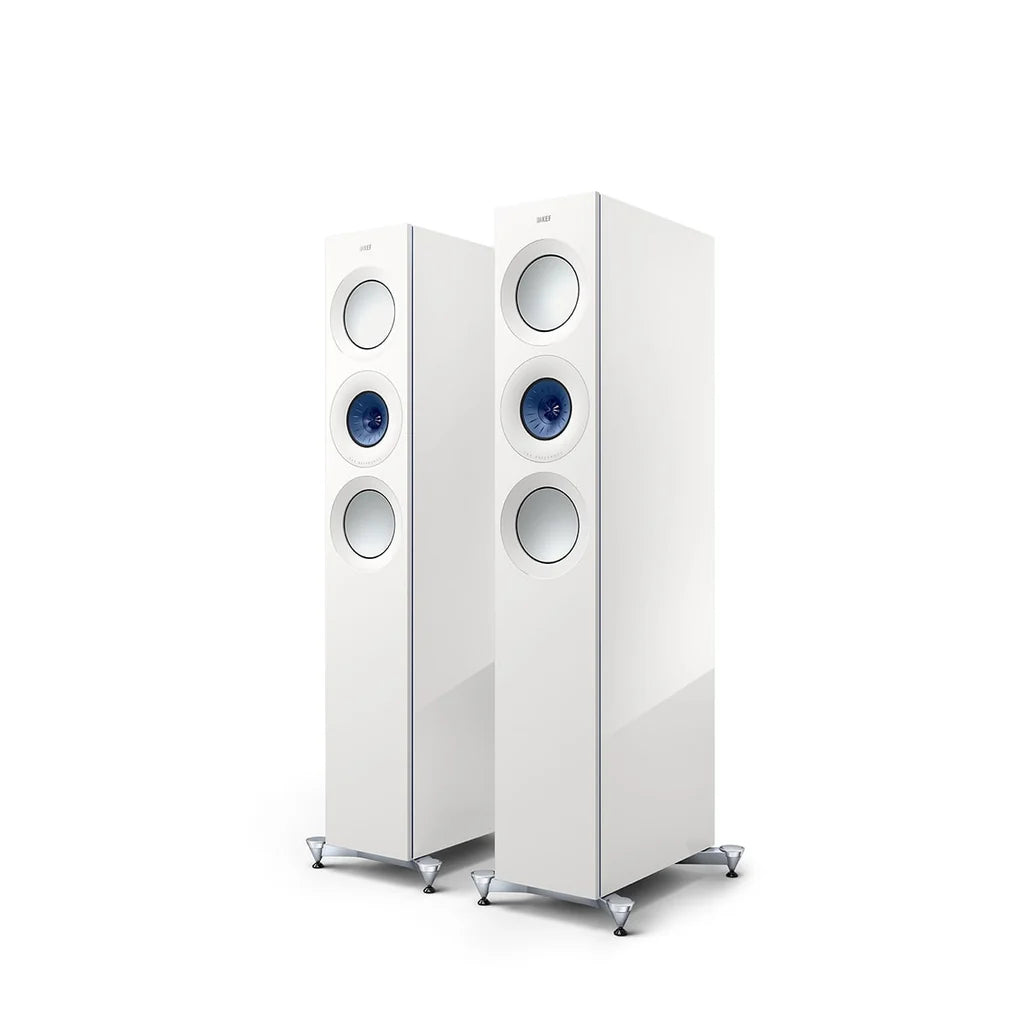 KEF Reference 3 Meta White / Blue Altavoz de Suelo HiFi