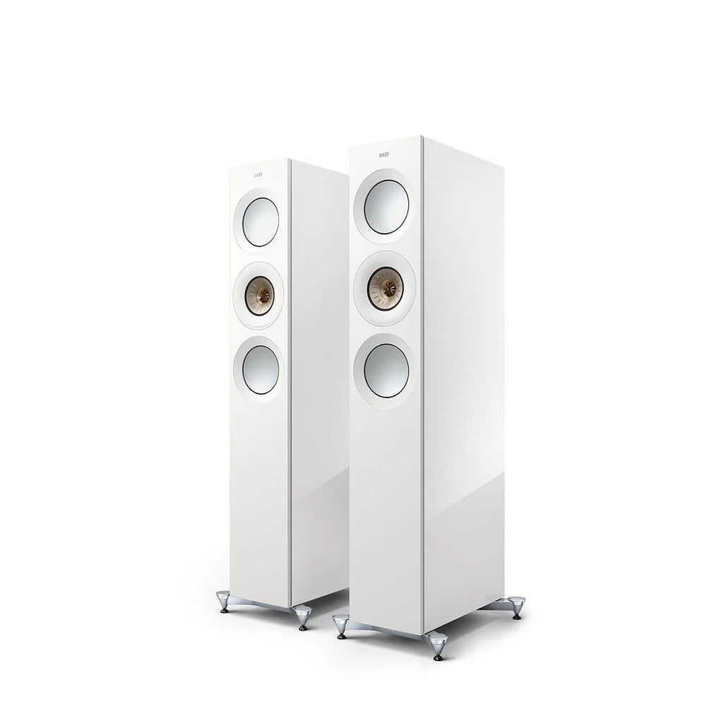 KEF Reference 3 Meta White / Champagne Altavoz de Suelo HiFi