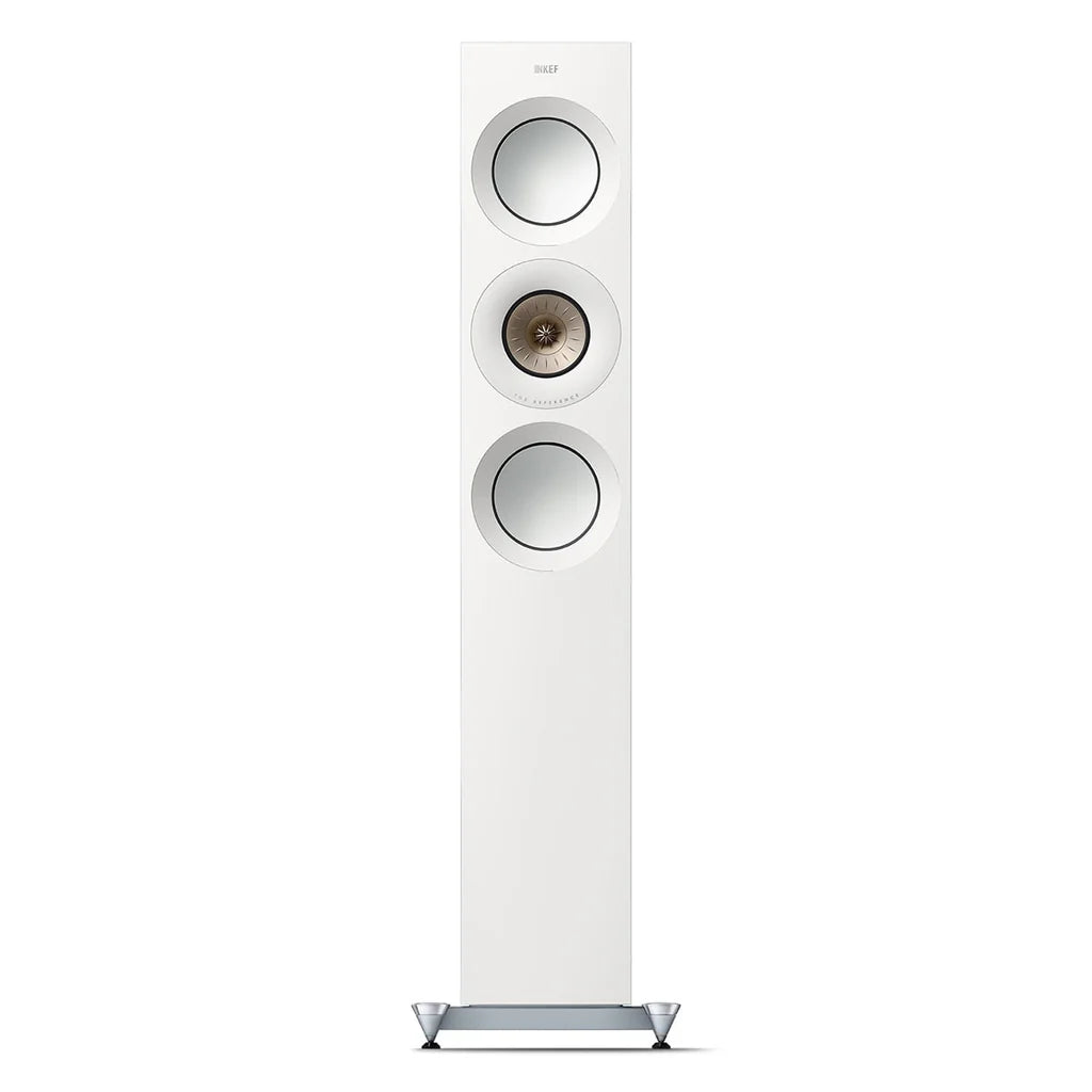 KEF Reference 3 Meta White / Champagne Altavoz de Suelo HiFi