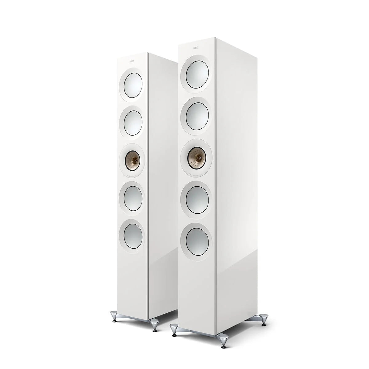 KEF Reference 5 Meta White El Altavoz de Suelo de Alta Fidelidad Definitivo
