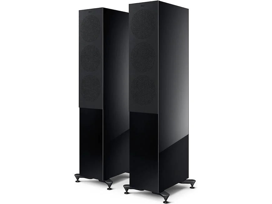 KEF R7 Meta Black Altavoces de Suelo de Alta Fidelidad
