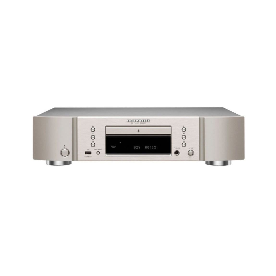 Marantz CD6007 Reproductor de CD plateado