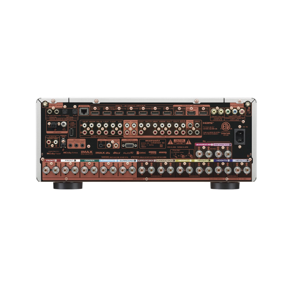 Marantz CINEMA 30 Receptor AV de Referencia 11.4 Canales