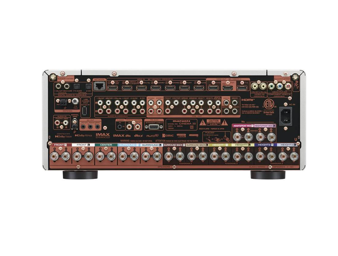 Marantz CINEMA 30 Silver Receptor AV de Referencia 11.4 Canales