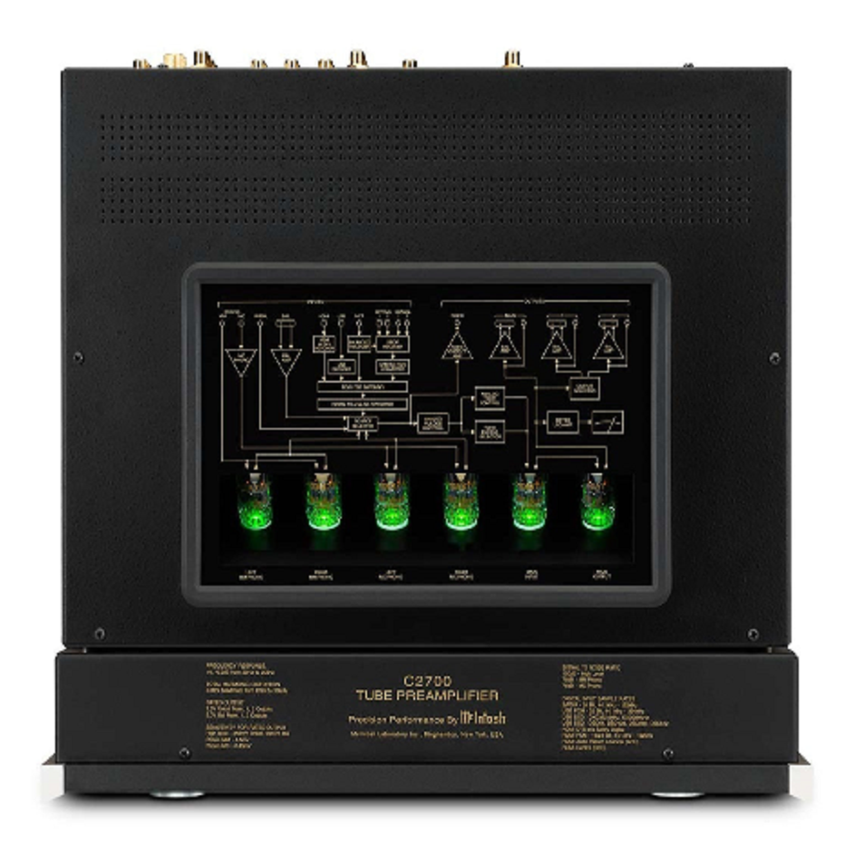 McIntosh C2700 Preamplificador de bulbos de 2 canales 
