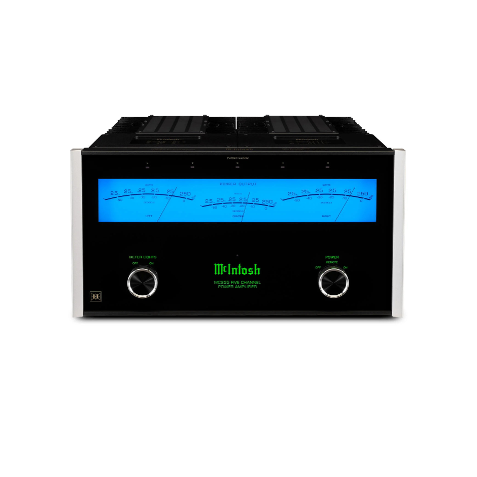 McIntosh MC255 Amplificador de Potencia para Cine en Casa de 5 Canales
