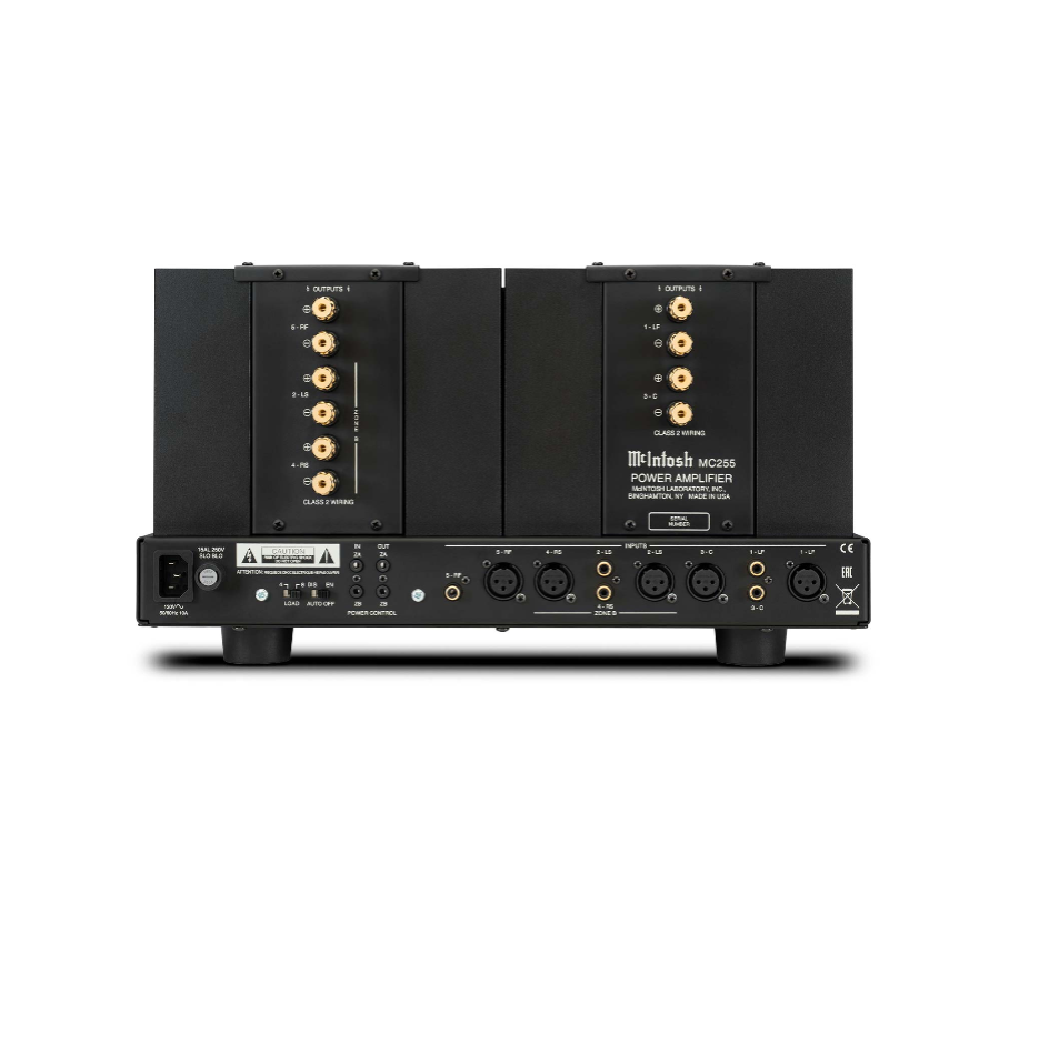 McIntosh MC255 Amplificador de Potencia para Cine en Casa de 5 Canales