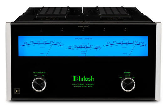 McIntosh MC255 Amplificador de Potencia para Cine en Casa de 5 Canales