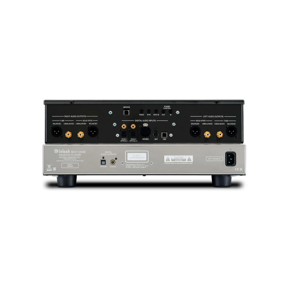 McIntosh MCD12000 Reproductor SACD/CD y DAC de Referencia