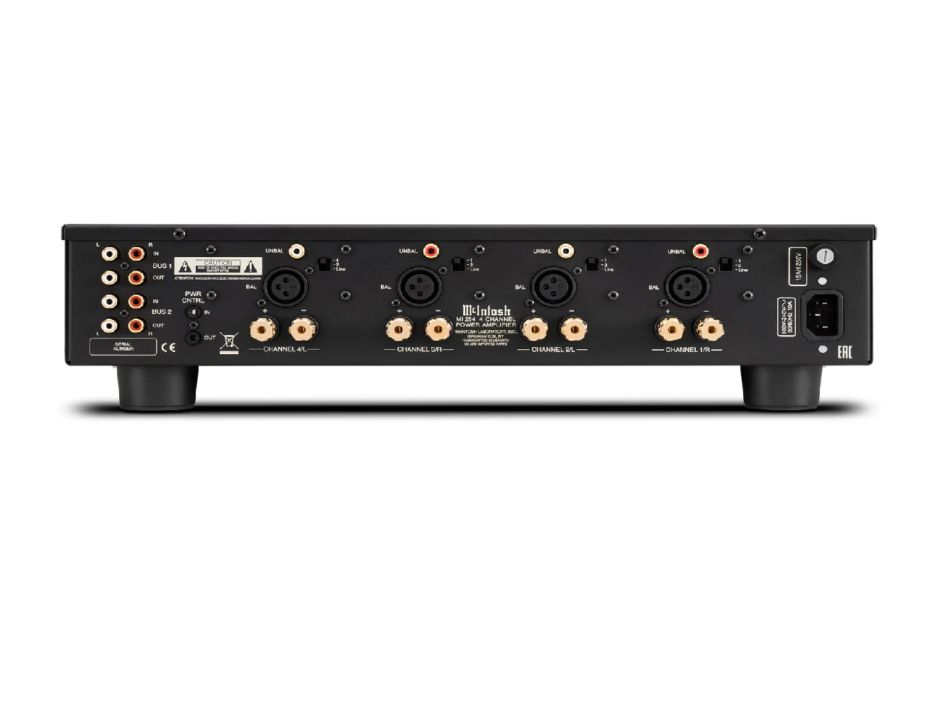 McIntosh MI254 Amplificador Digital de 4 Canales
