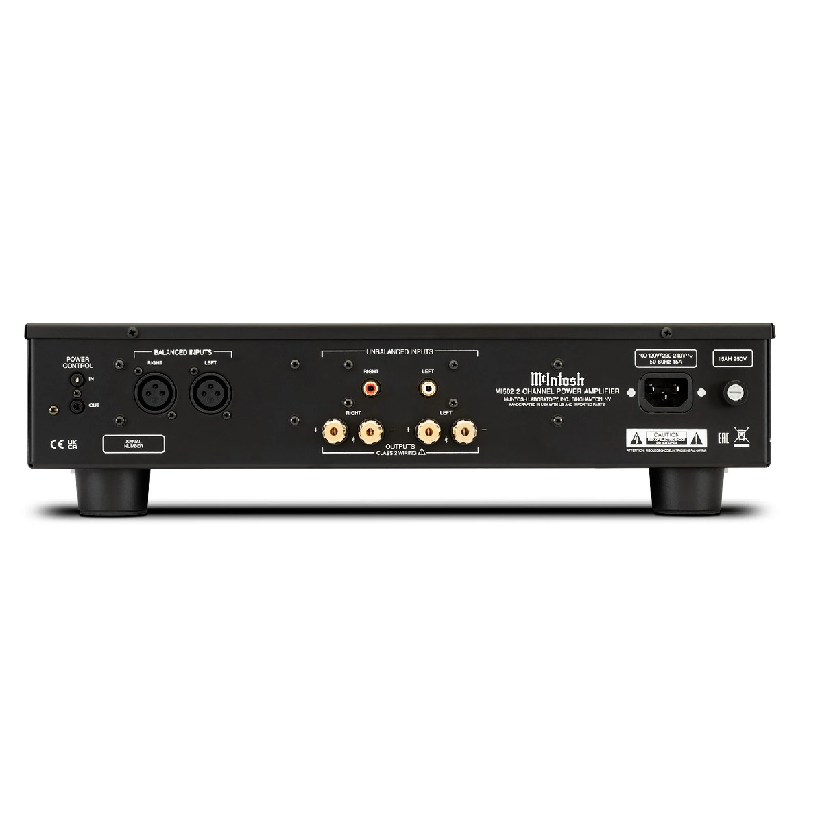 McIntosh MI502 Amplificador Digital de 2 Canales