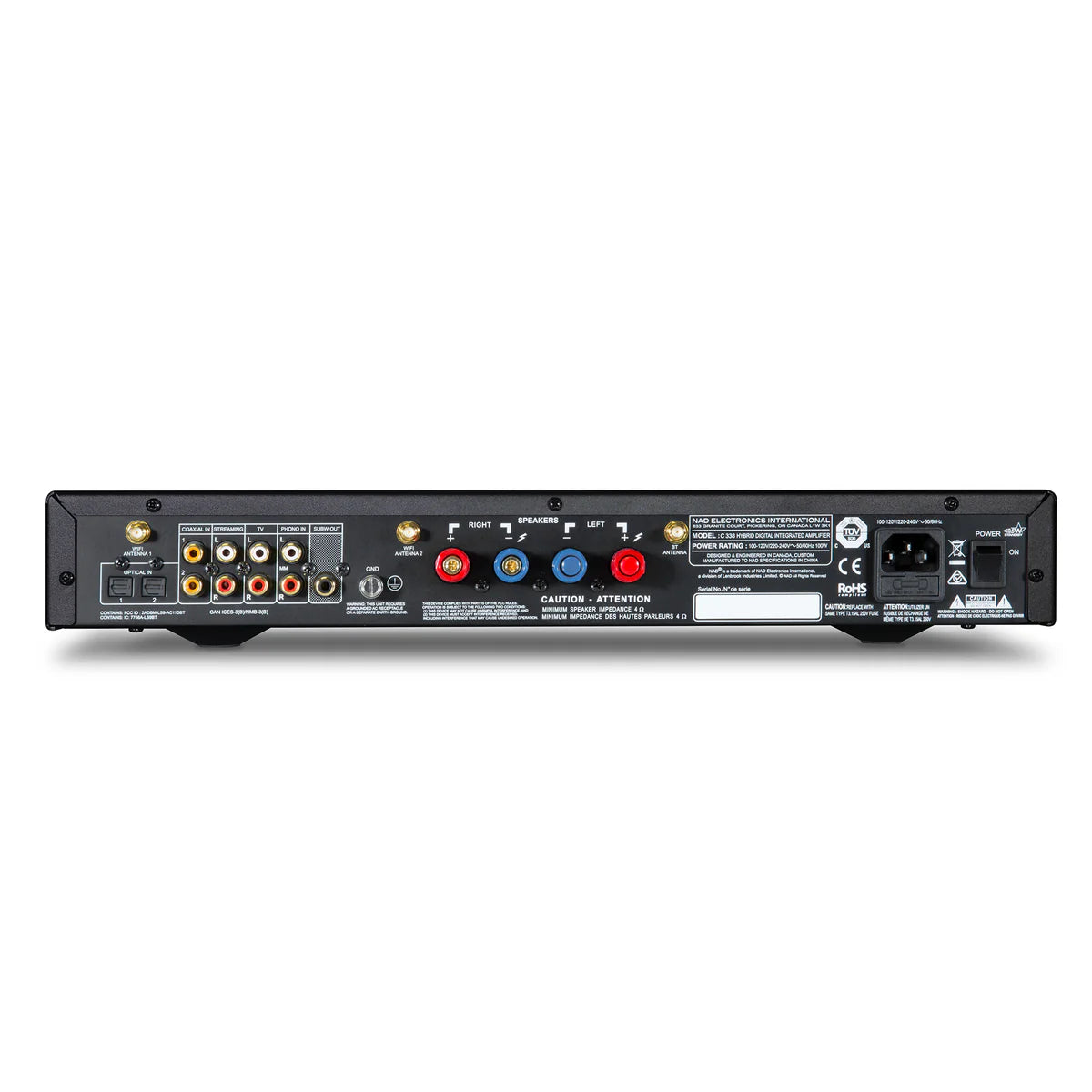 NAD C 338 Amplificador DAC HybridDigital