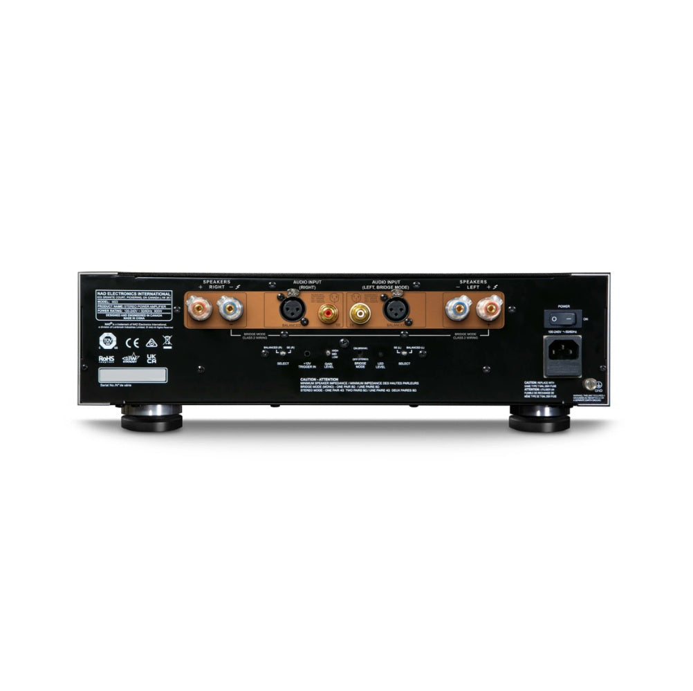 NAD M23 Amplificador Estéreo de Potencia Jupitronic