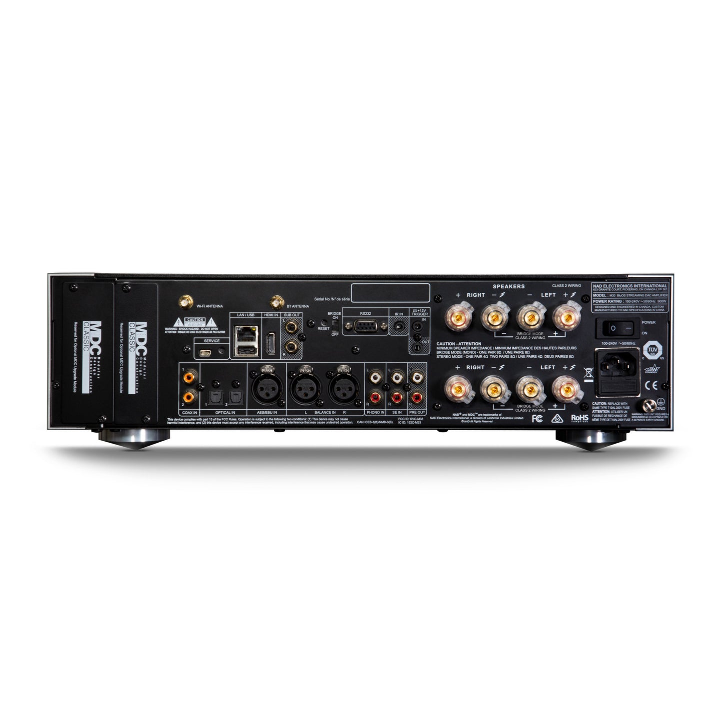 M33 - Amplificador Estéreo