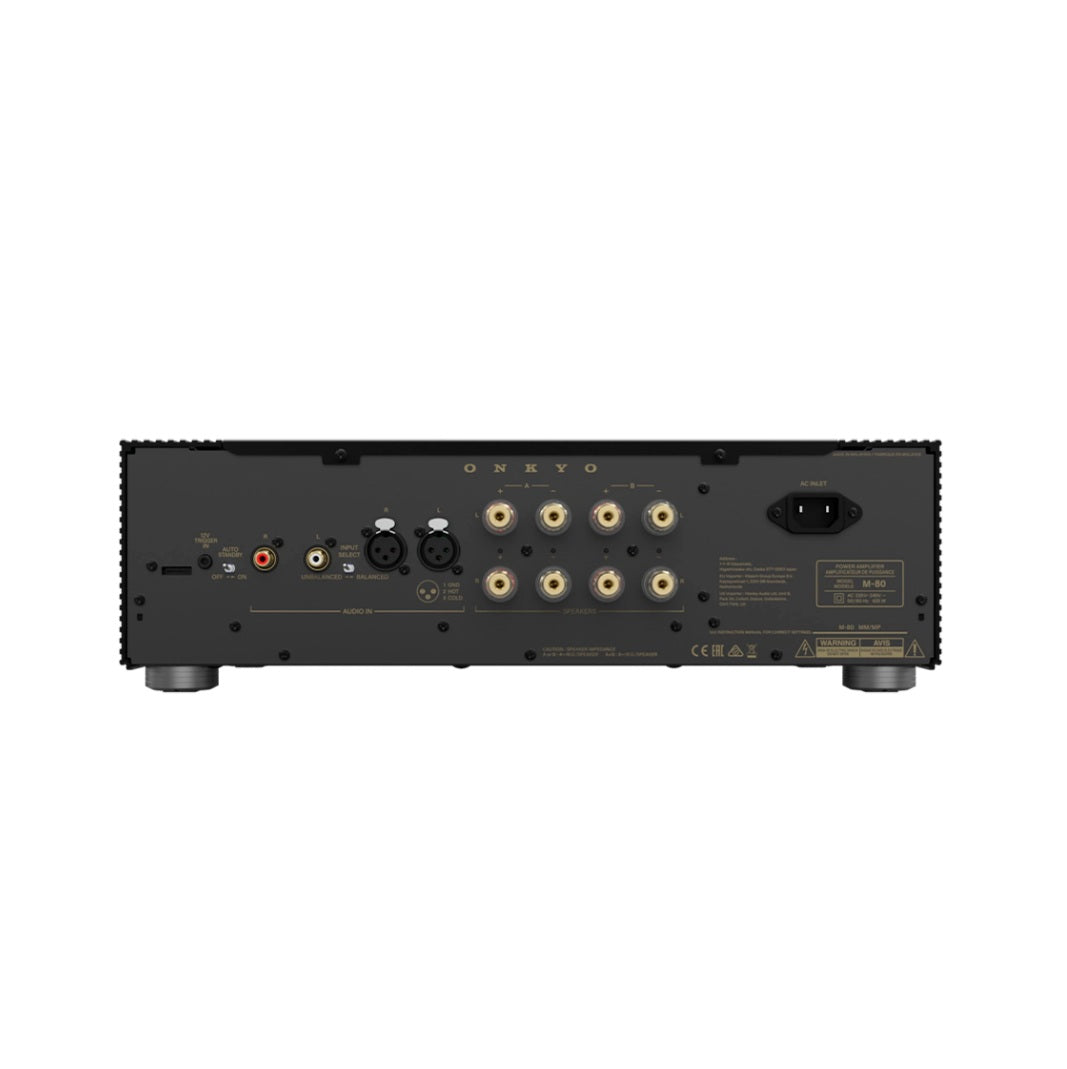 ONKYO M-80 Black Amplificador Estéreo 