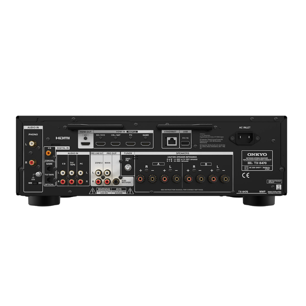 Onkyo TX-8470 Amplificador Estéreo