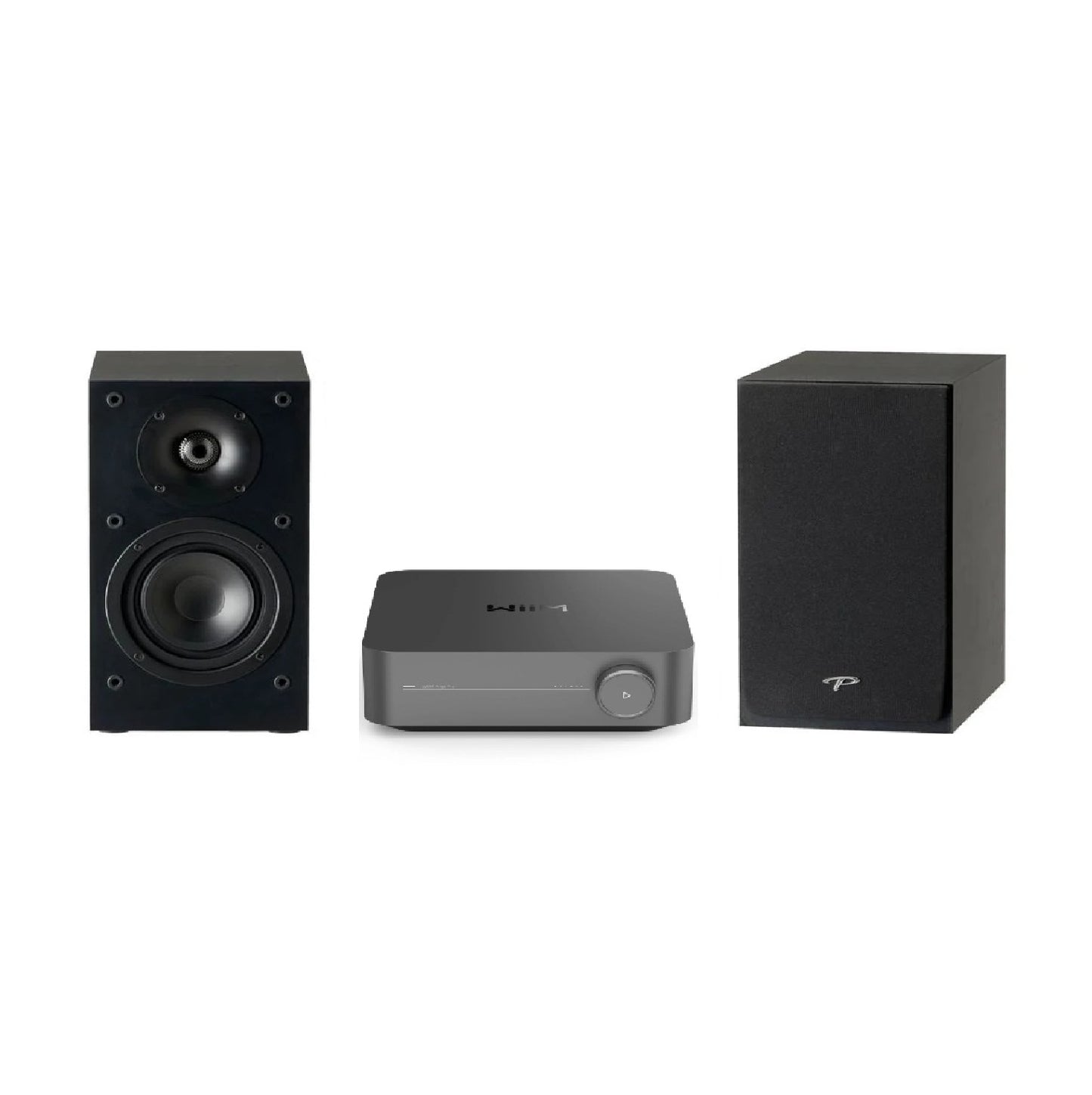 Paquete Estéreo Streaming: Paradigm Monitor Atom SE + Wiim Amp Pro