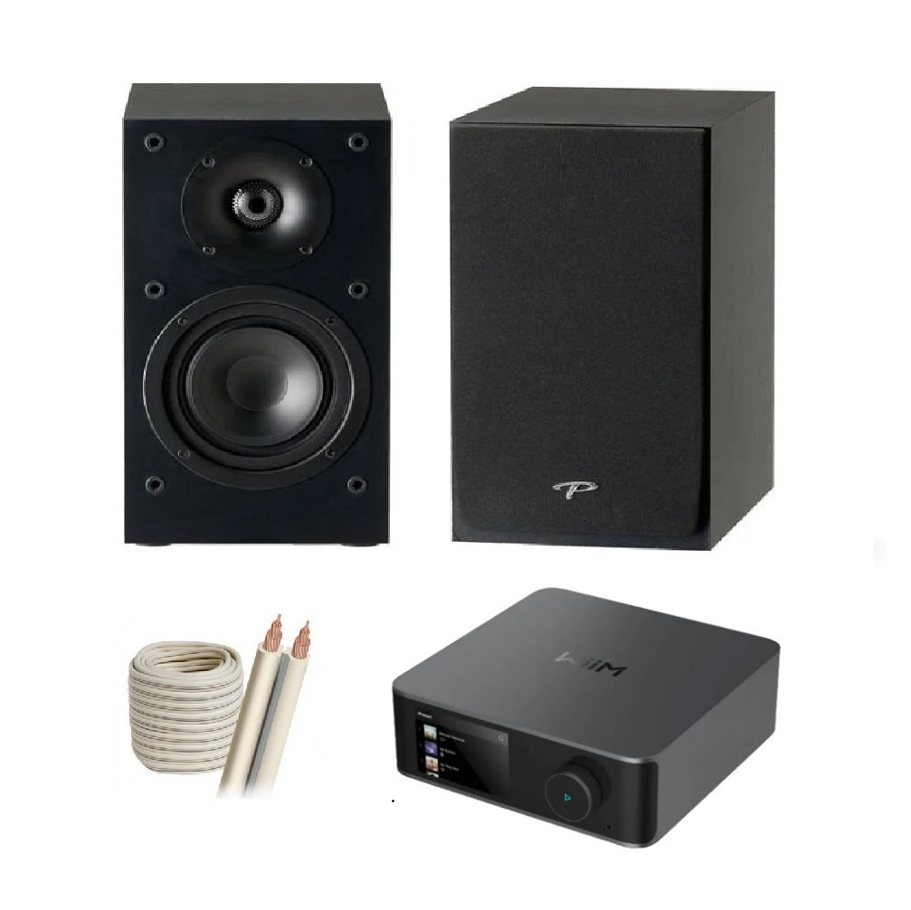 Paquete Estéreo Streaming: Paradigm Monitor Atom SE + Wiim Amp Ultra