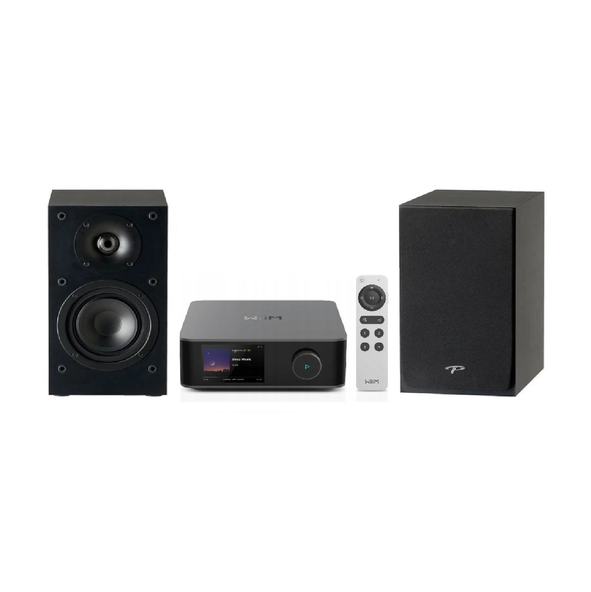 Paquete Estéreo Streaming: Paradigm Monitor Atom SE + Wiim Amp Ultra