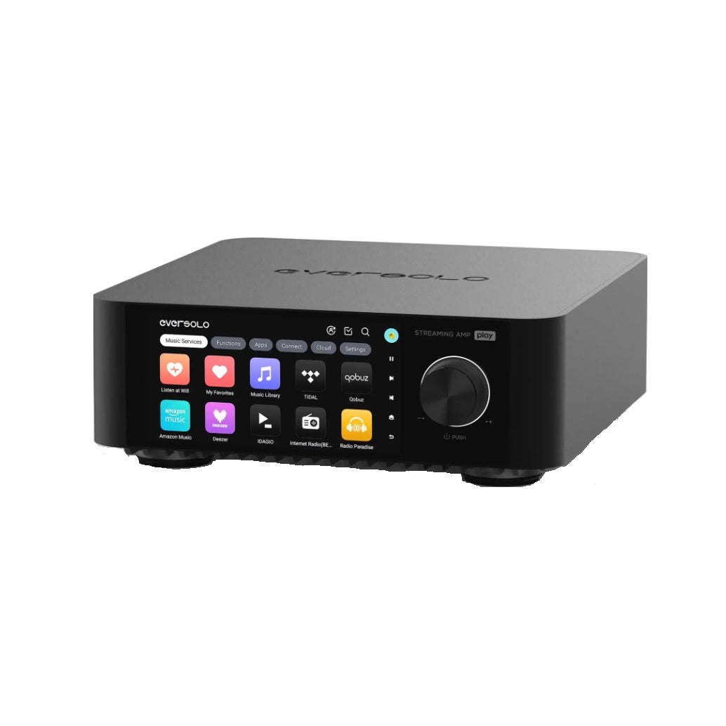 Play Streaming Amplifier Streamer de audio estéreo Jupitronic