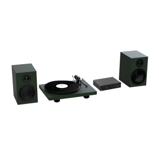 Pro-Ject Colorful Audio System 2 Satin Black Paquete HiFi