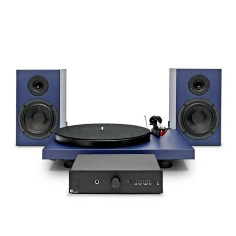 Pro-Ject Colorful Audio System 2 Satin Blue Paquete HiFi