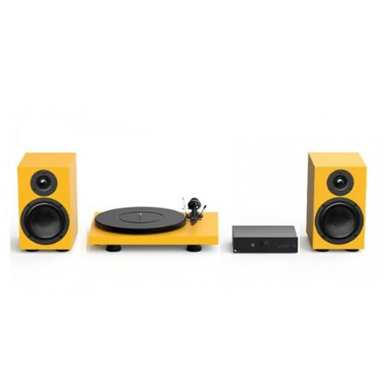 Pro-Ject Colorful Audio System 2 Satin Yellow Paquete HiFi