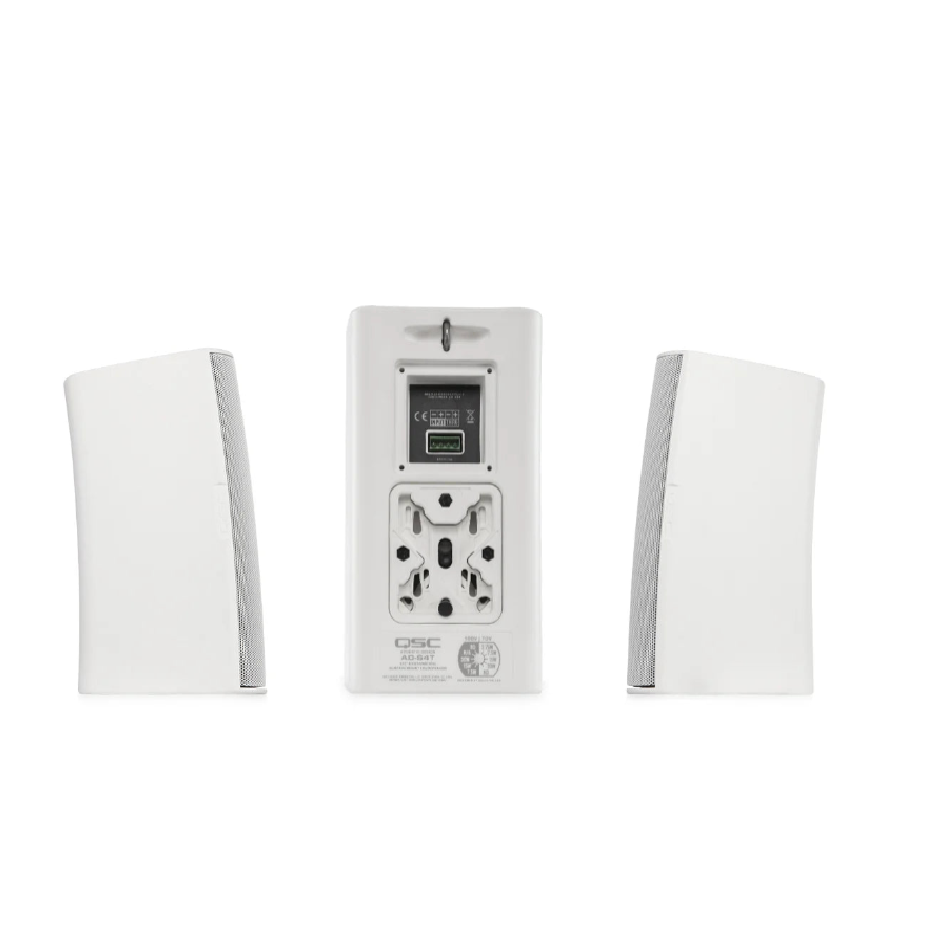 Q-SYS AD-S6T White Bocinas de Montaje