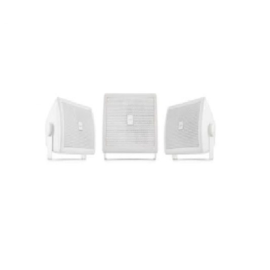 QSC AC-S4T White Bocinas de Montaje en Superficie para Ambiente