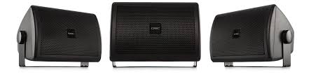 QSC AC-­S4T Black - Par de Bocinas de muro