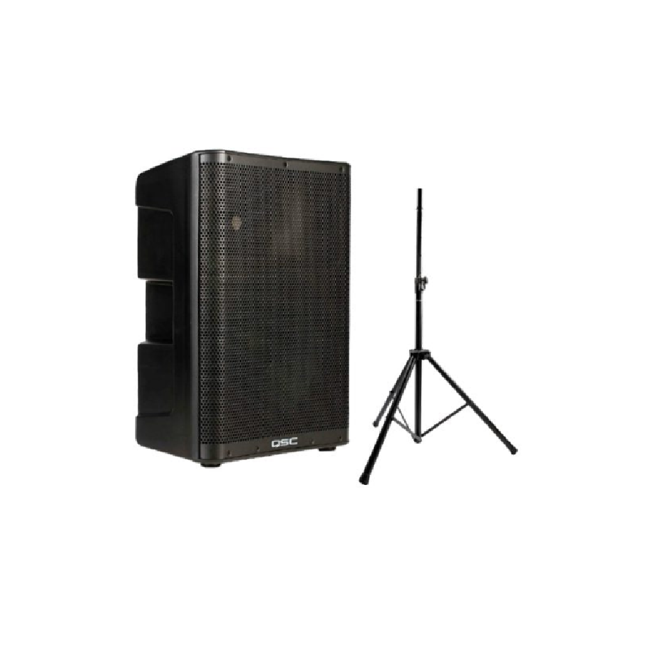 QSC CP12 Black Bocina Potenciado Compacto de 12"