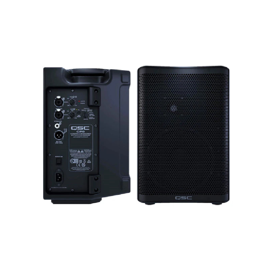 QSC CP8 Black Bocina Activo Compacto de 1000W
