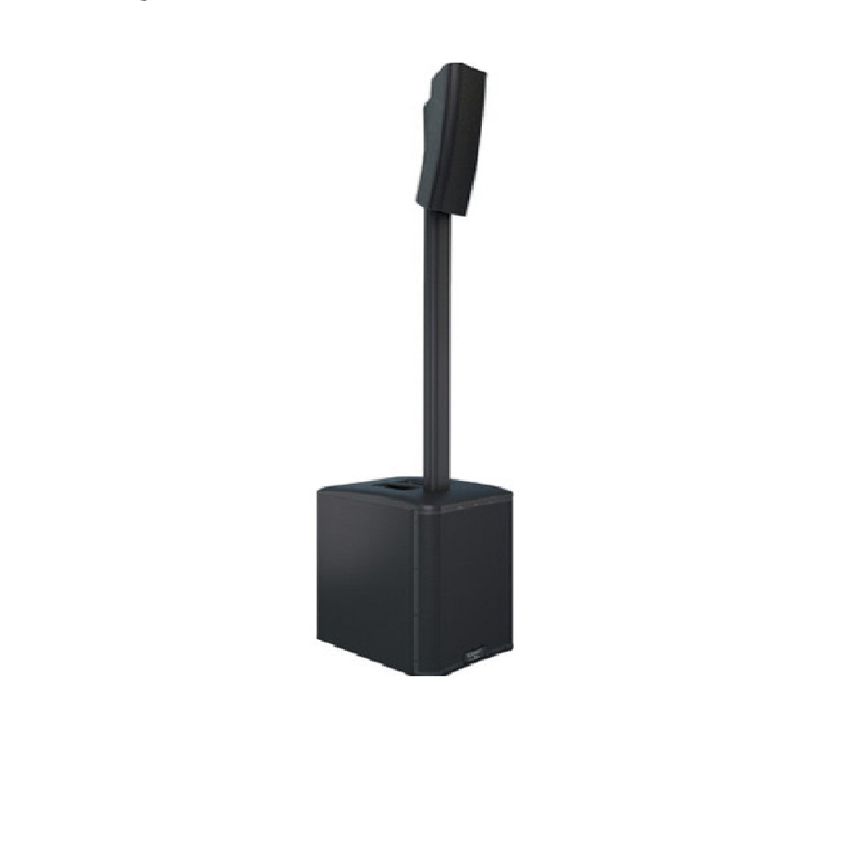 QSC KC12 Black Sistema de Bocina de Columna Activo de 3 Vías