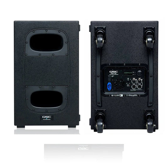 QSC KS112 Black Subwoofer Activo de 12" con Alta Potencia 