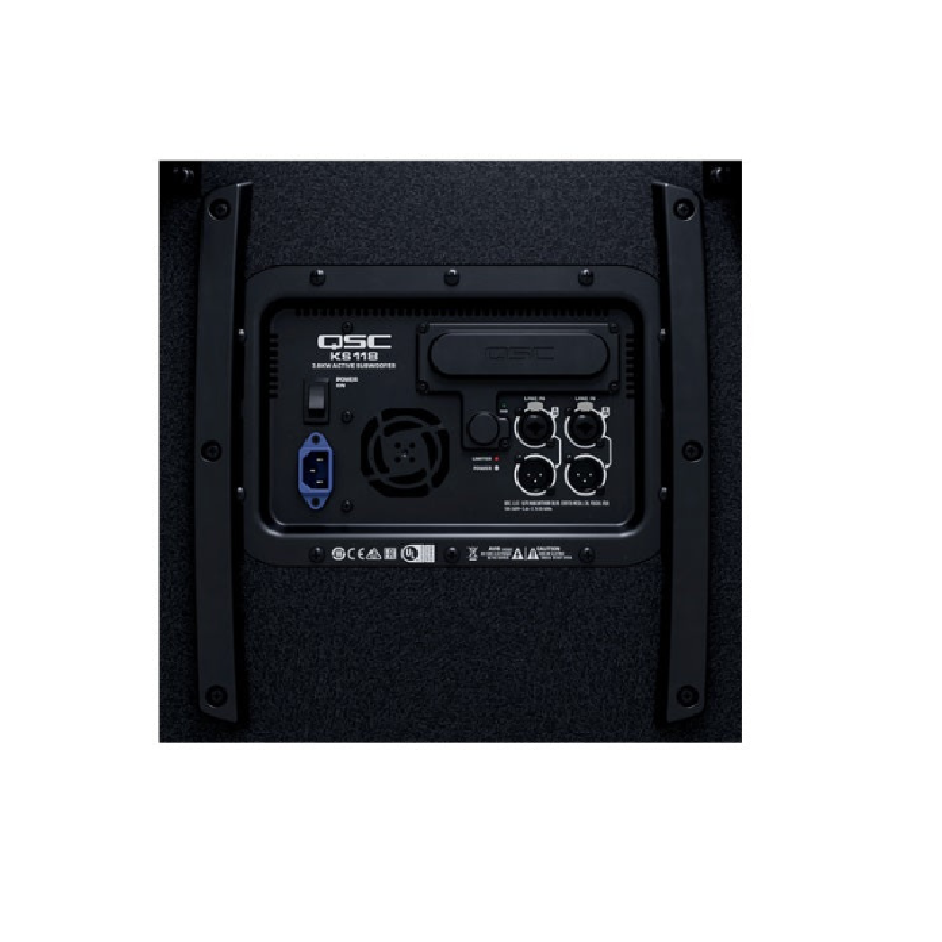 QSC KS118 Black Subwoofer Activo de 18"