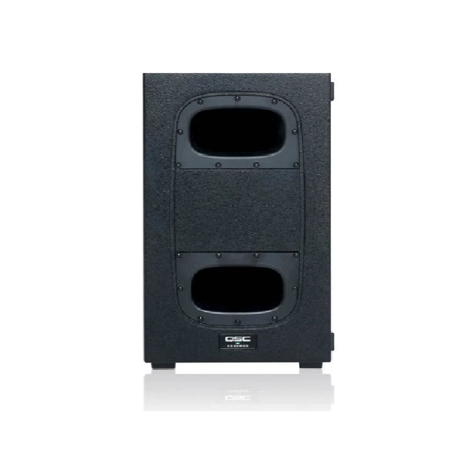 QSC KS212C Black Subwoofer Cardioide Activo de Alto Rendimiento
